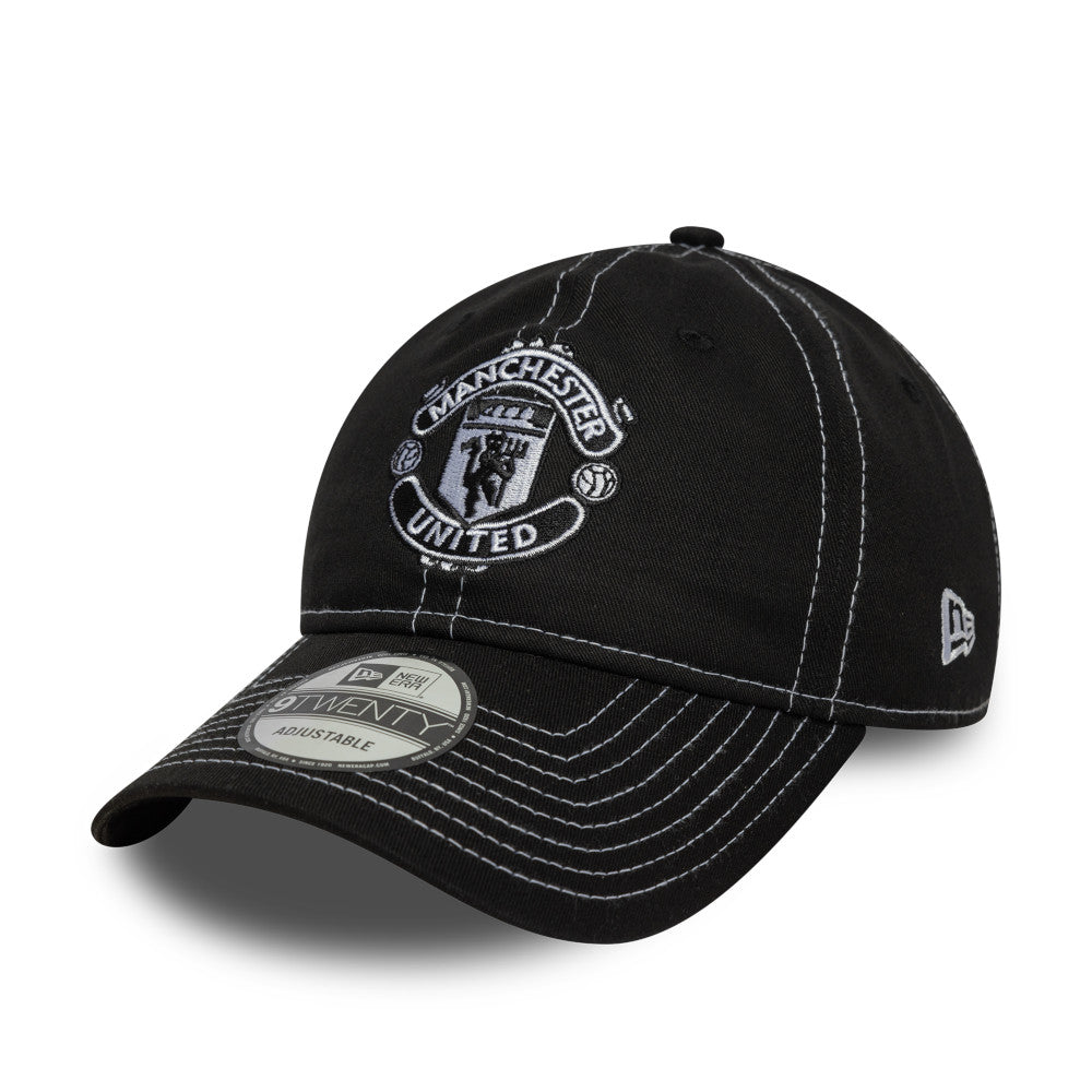New Era 9Twenty EPL Contrast Stitch Manchester United FC Black