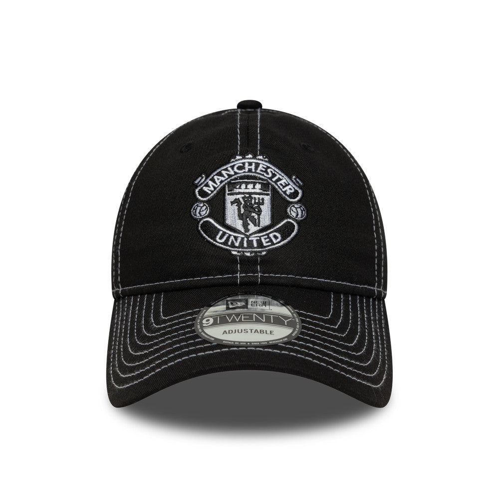 New Era 9Twenty EPL Contrast Stitch Manchester United FC Black