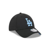 New Era 39Thirty MLB Black Sky Blue Los Angeles Dodgers