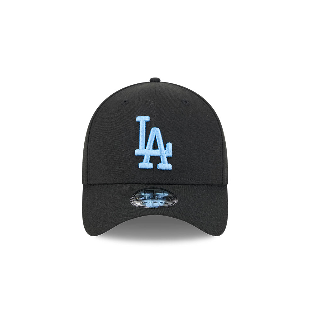 New Era 39Thirty MLB Black Sky Blue Los Angeles Dodgers