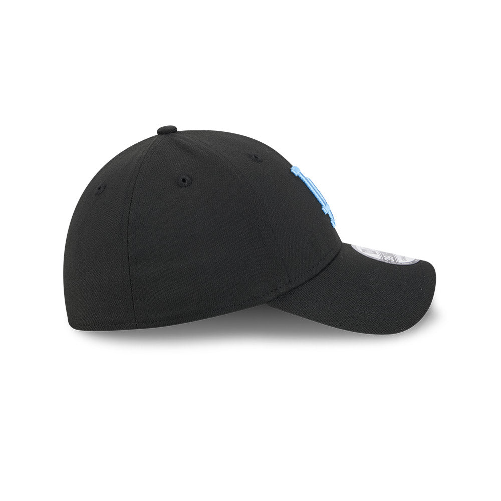 New Era 39Thirty MLB Black Sky Blue Los Angeles Dodgers