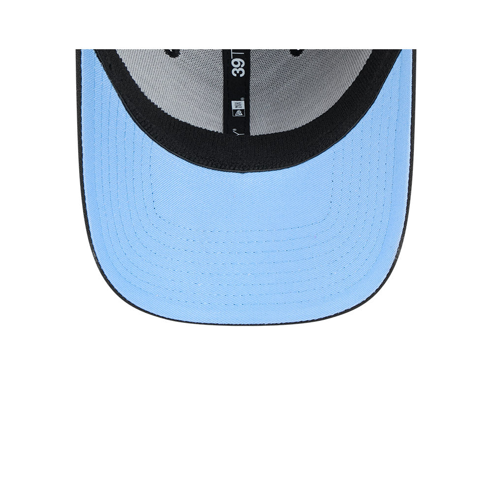 New Era 39Thirty MLB Black Sky Blue Los Angeles Dodgers