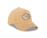New Era 39Thirty A-Frame NFL Suede Kansas City Chiefs Camel
