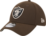 New Era 39Thirty NFL Stone Script Las Vegas Raiders Walnut