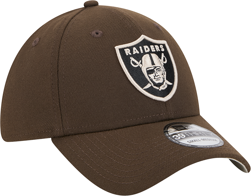 New Era 39Thirty NFL Stone Script Las Vegas Raiders Walnut