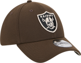 New Era 39Thirty NFL Stone Script Las Vegas Raiders Walnut