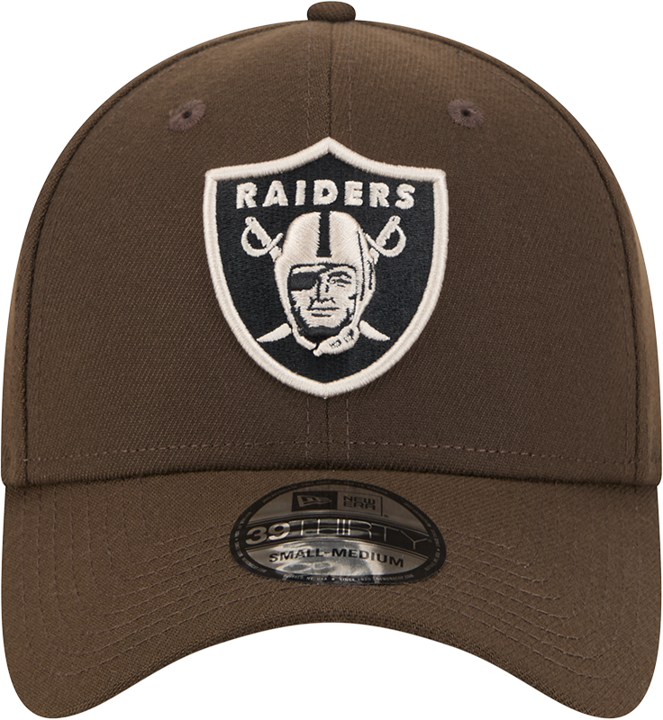 New Era 39Thirty NFL Stone Script Las Vegas Raiders Walnut
