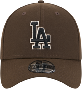 New Era 39Thirty MLB Stone Script Los Angeles Dodgers Walnut