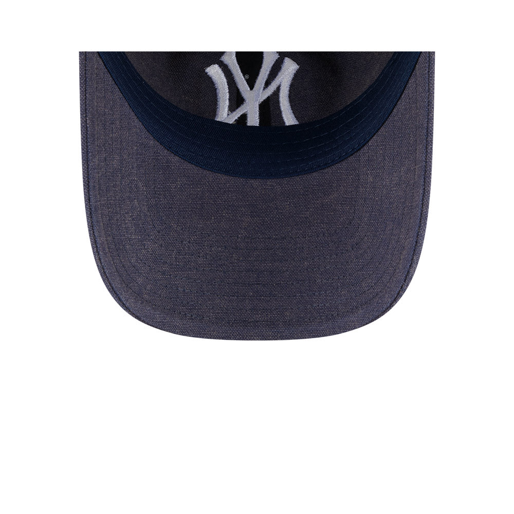 New Era 9Twenty MLB Vintage Canvas Wash New York Yankees Oceanside Blue