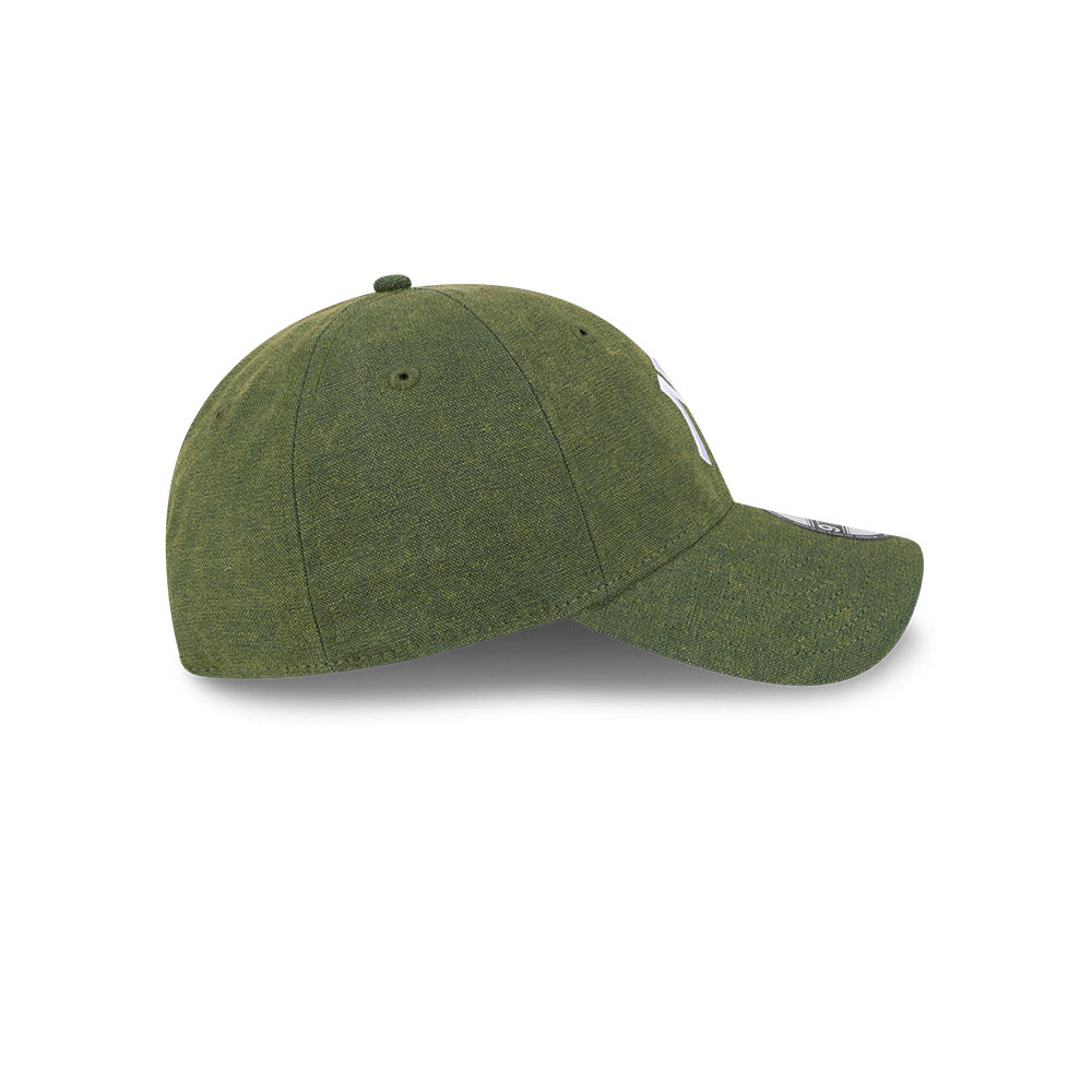 New Era 9Twenty MLB Vintage Canvas Wash New York Yankees Dark Green
