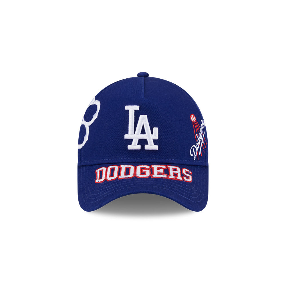 New Era 9Forty A-Frame MLB All Over Los Angeles Dodgers