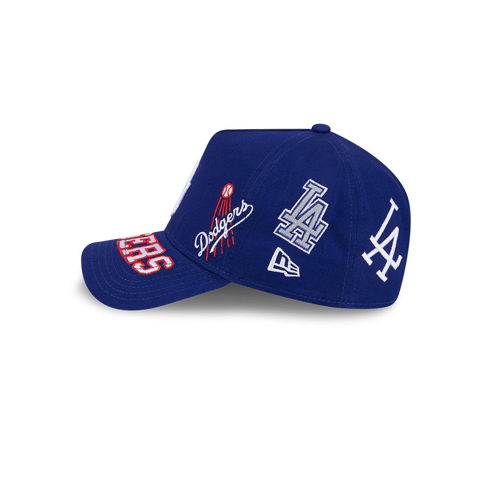 New Era 9Forty A-Frame MLB All Over Los Angeles Dodgers