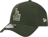 New Era 9Forty A Frame MLB Cooperstown World Series Los Angeles Dodgers Dark Seaweed
