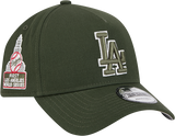 New Era 9Forty A Frame MLB Cooperstown World Series Los Angeles Dodgers Dark Seaweed