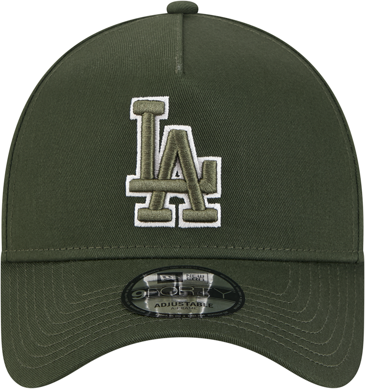 New Era 9Forty A Frame MLB Cooperstown World Series Los Angeles Dodgers Dark Seaweed