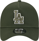 New Era 9Forty A Frame MLB Cooperstown World Series Los Angeles Dodgers Dark Seaweed