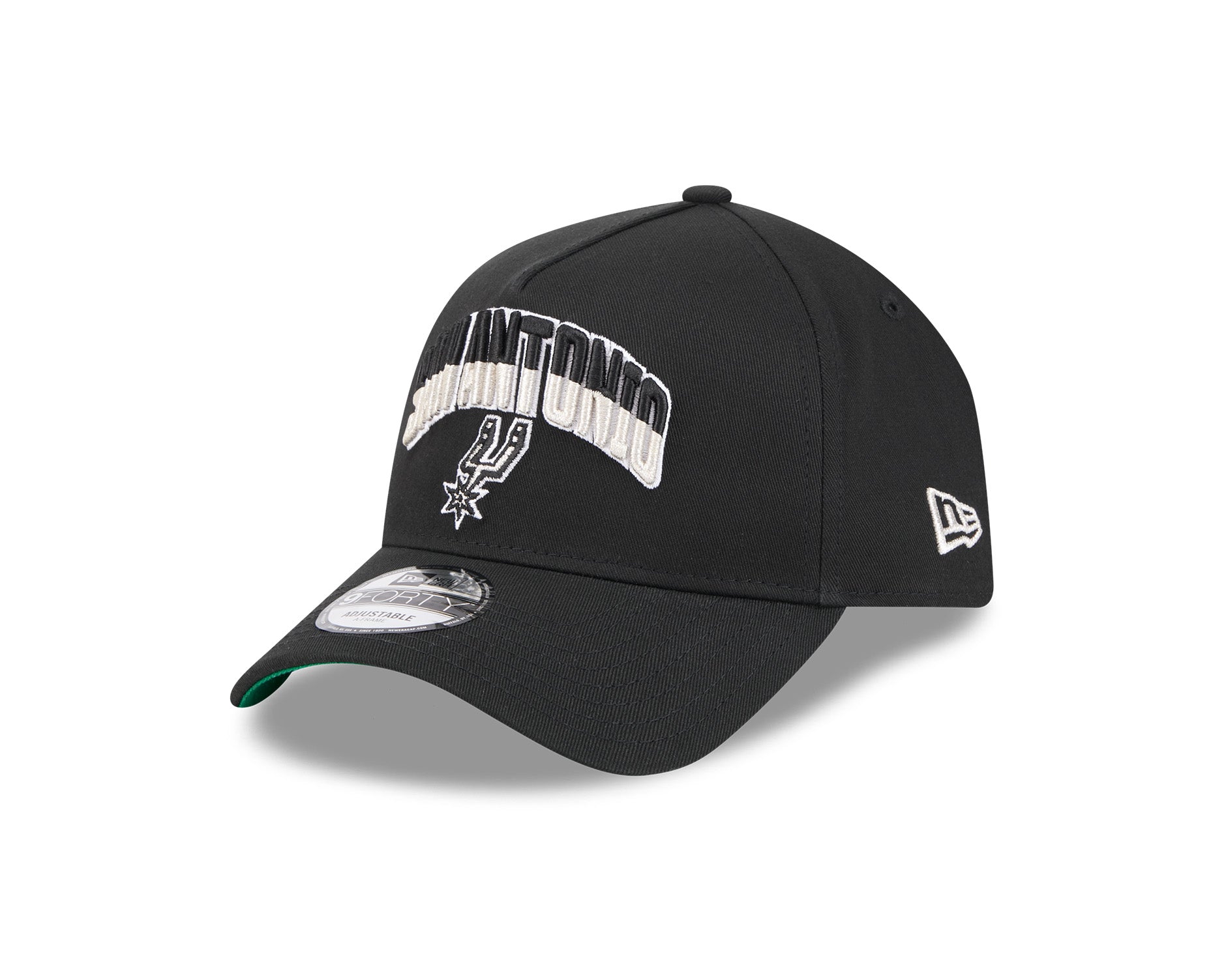 New Era 9Forty A-Frame NBA Arch San Antonio Spurs Black
