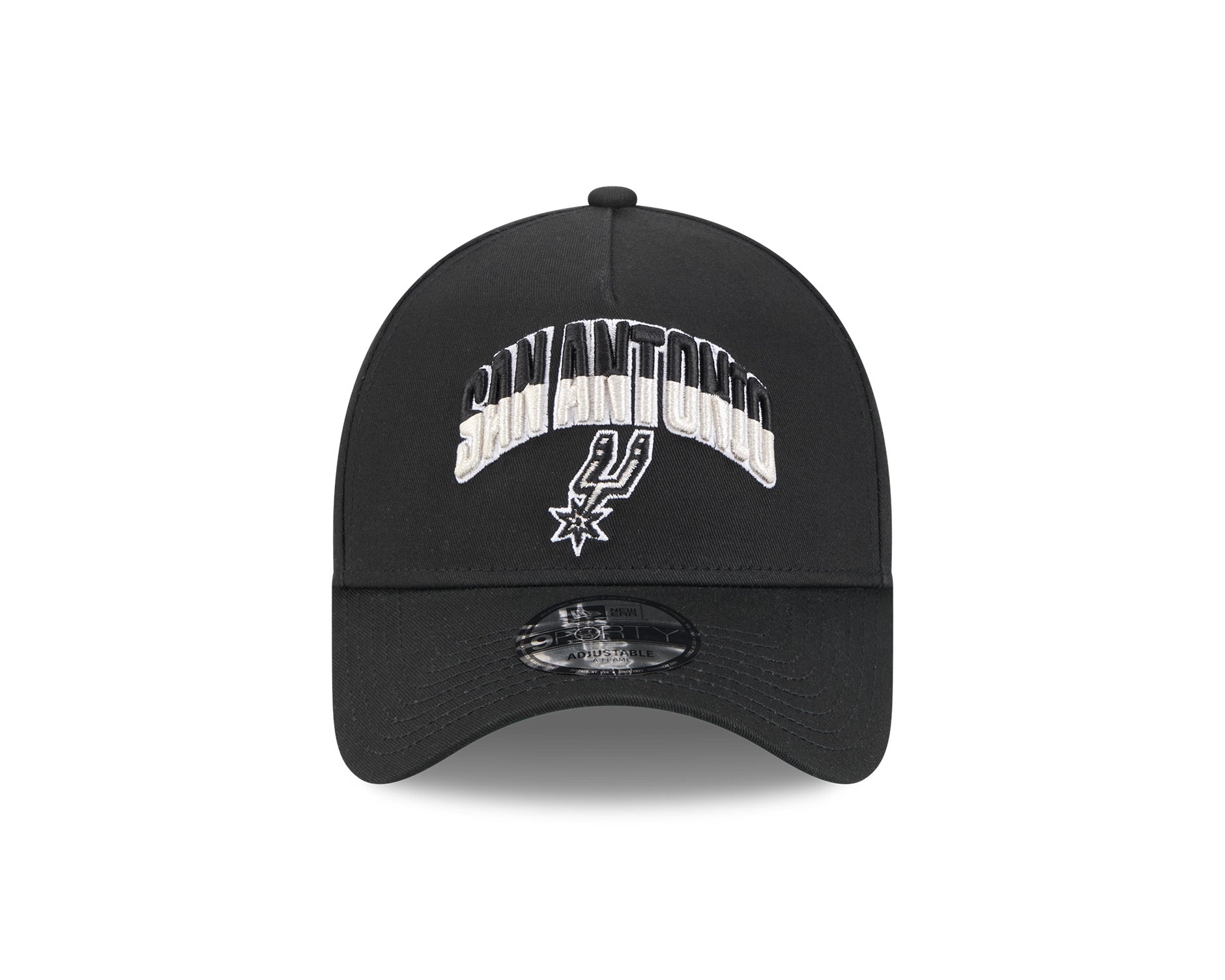 New Era 9Forty A-Frame NBA Arch San Antonio Spurs Black