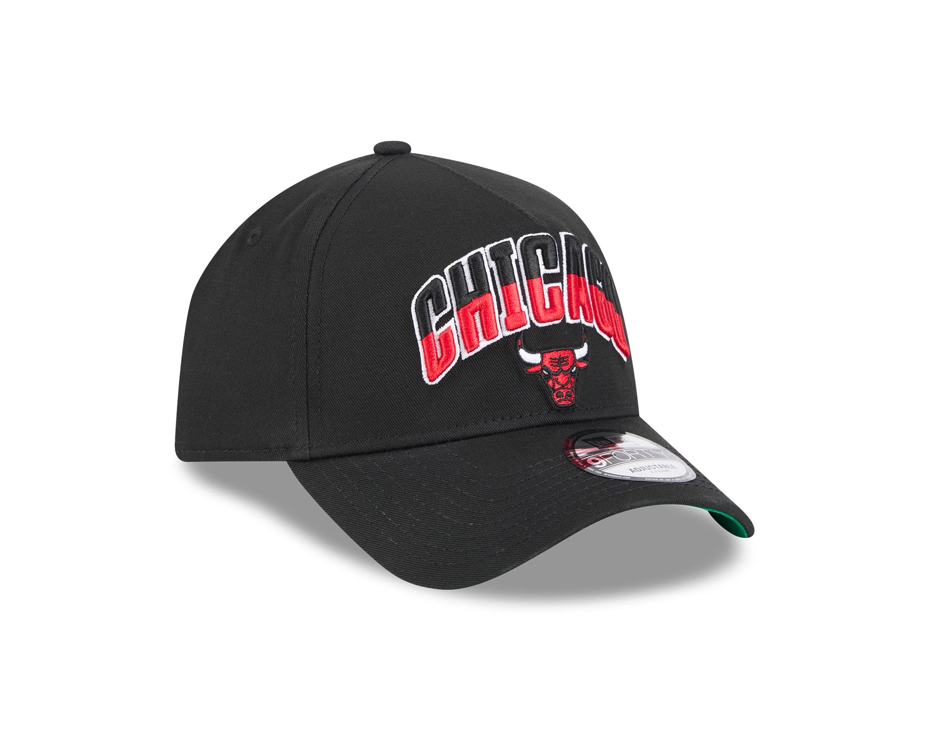 New Era 9Forty A-Frame NBA Arch Chicago Bulls Black