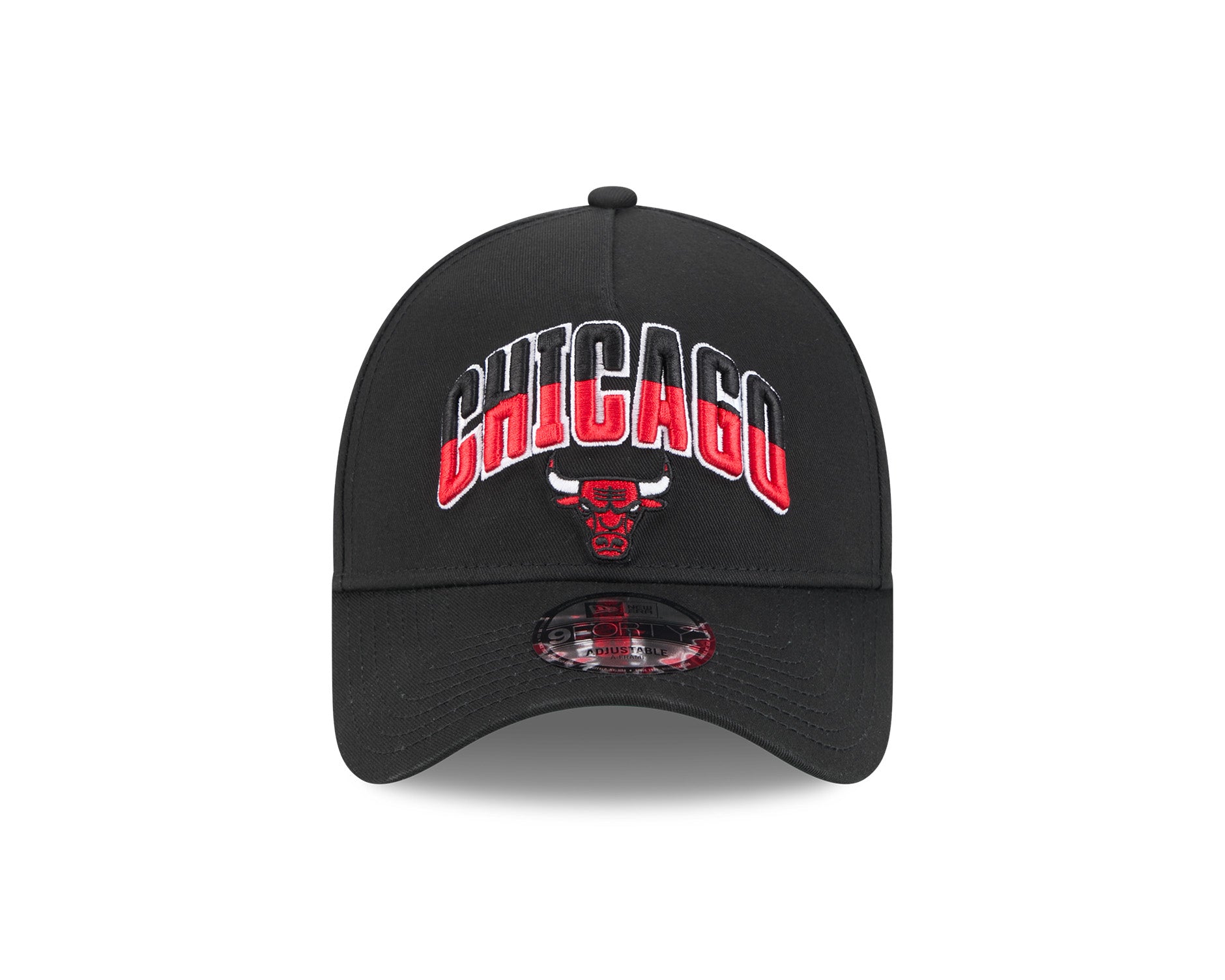 New Era 9Forty A-Frame NBA Arch Chicago Bulls Black