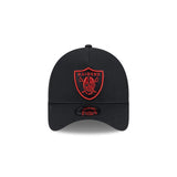 New Era 9Forty A-Frame Metallic NFL Las Vegas Raiders Black Scarlet