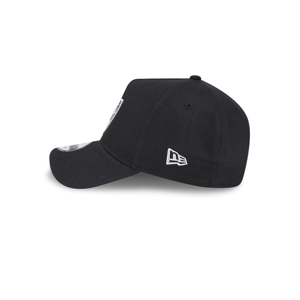 New Era 9Forty A Frame Metallic NFL Las Vegas Raiders Black Grey