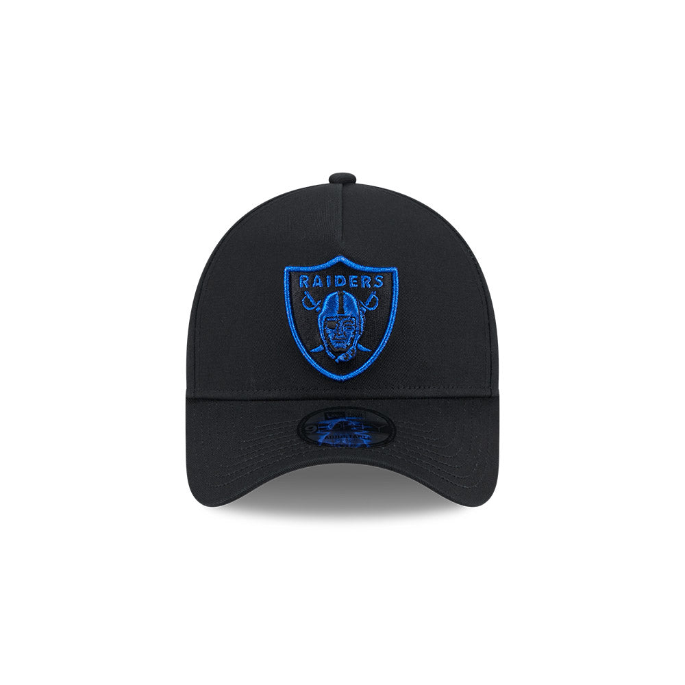 New Era 9Forty A Frame Metallic NFL Las Vegas Raiders Black Royal