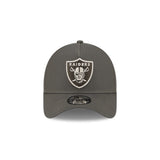 New Era 9Forty A-Frame NFL Moss Canvas Chainstitch Las Vegas Raiders