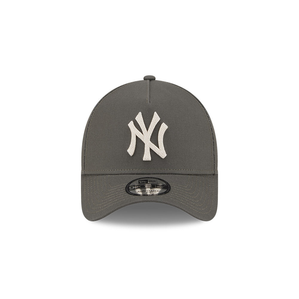 New Era 9Forty A Frame MLB Moss Canvas Chainstitch New York Yankees