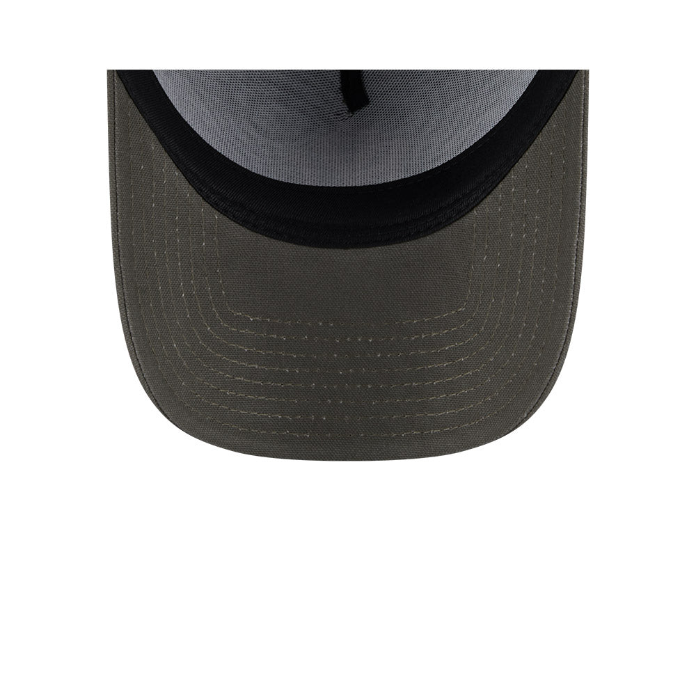 New Era 9Forty A Frame MLB Moss Canvas Chainstitch New York Yankees