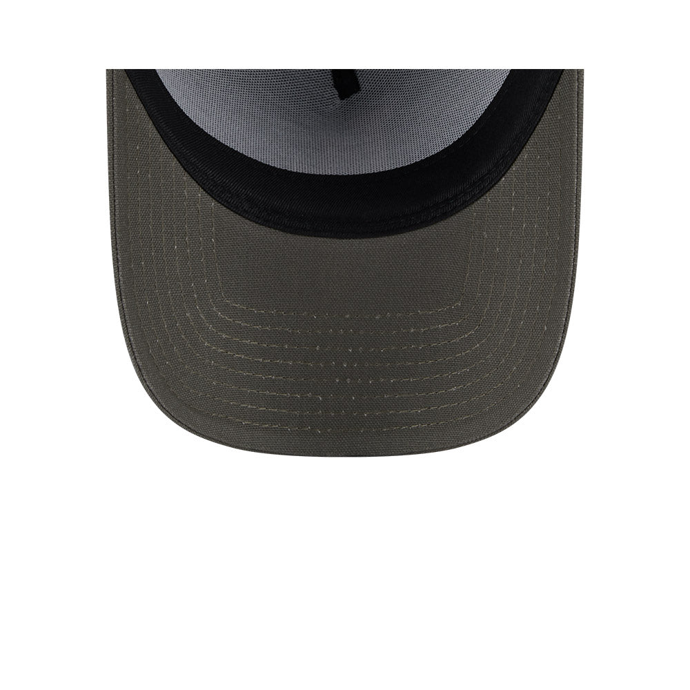 New Era 9Forty A Frame MLB Moss Canvas Chainstitch Los Angeles Dodgers
