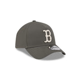 New Era 9Forty A-Frame MLB Moss Canvas Chainstitch Boston Red Sox