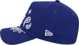 New Era 9Forty A Frame MLB Paisley Los Angeles Dodgers Royal