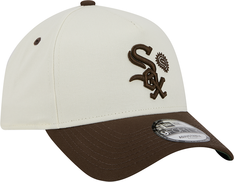 New Era 9Forty A Frame MLB Walnut Paisley Chicago White Sox