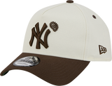 New Era 9Forty A Frame MLB Walnut Paisley New York Yankees
