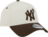 New Era 9Forty A Frame MLB Walnut Paisley New York Yankees