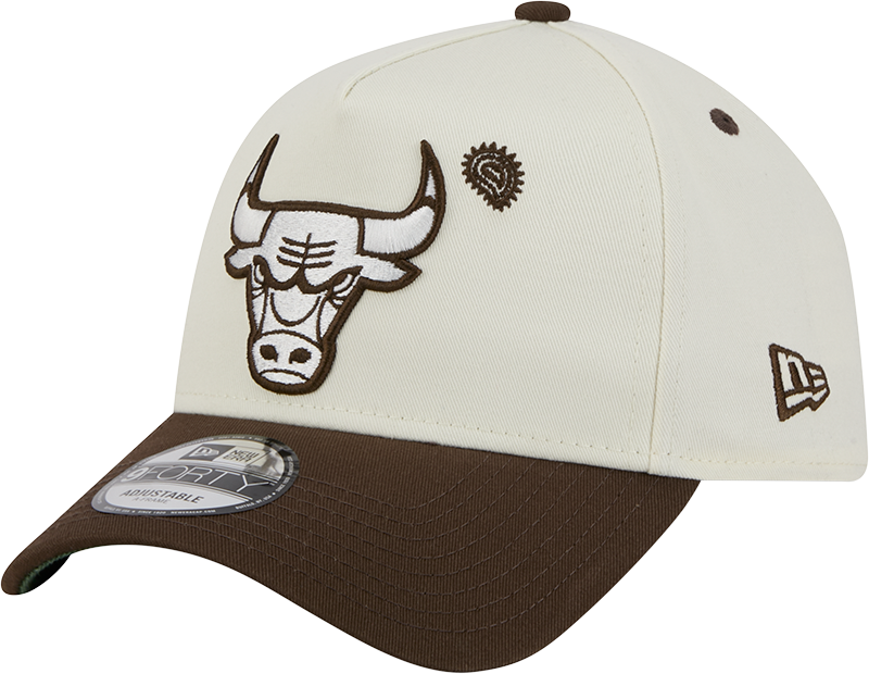 New Era 9Forty A Frame NBA Walnut Paisley Chicago Bulls