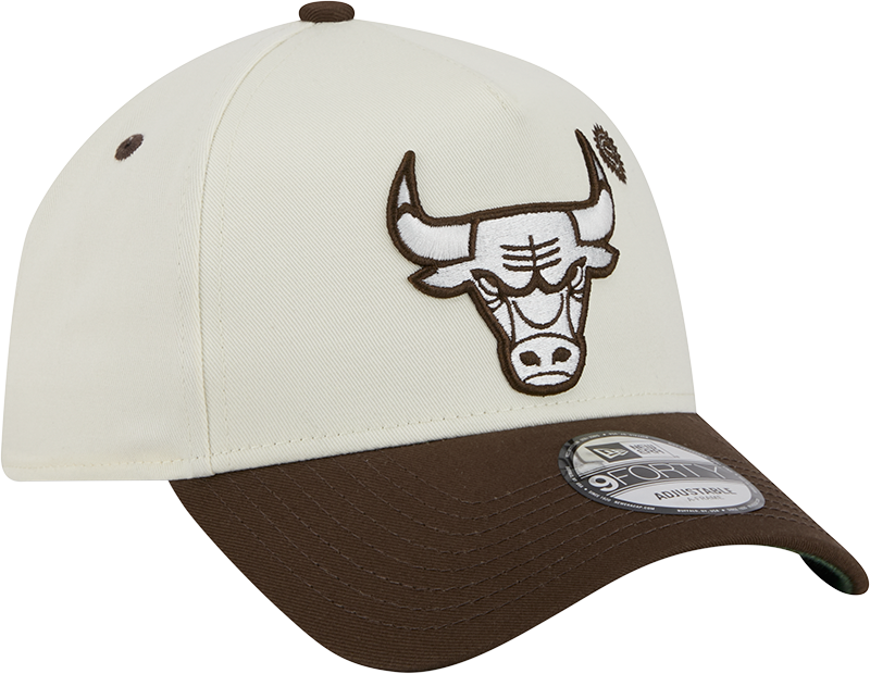 New Era 9Forty A Frame NBA Walnut Paisley Chicago Bulls