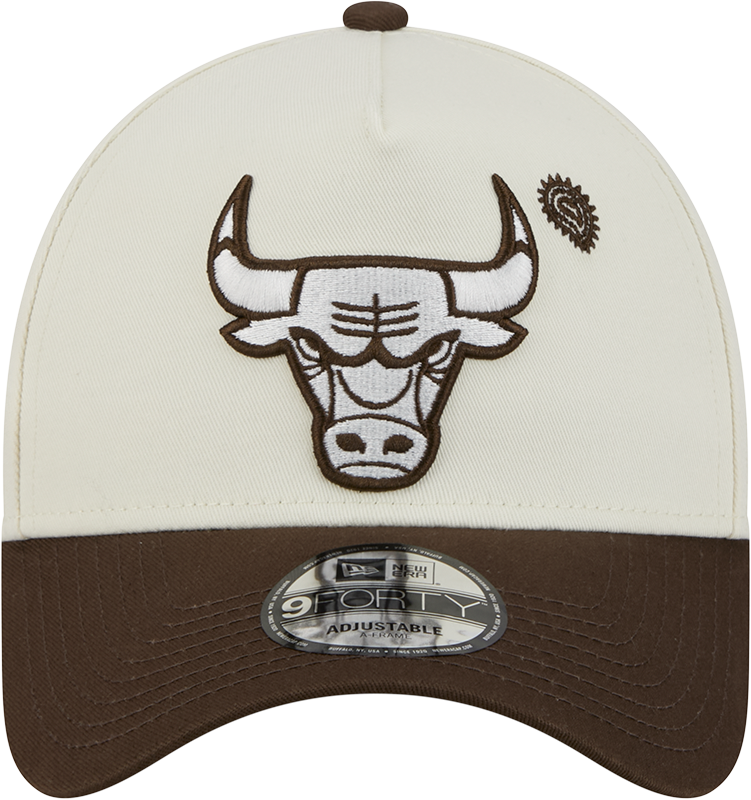 New Era 9Forty A Frame NBA Walnut Paisley Chicago Bulls