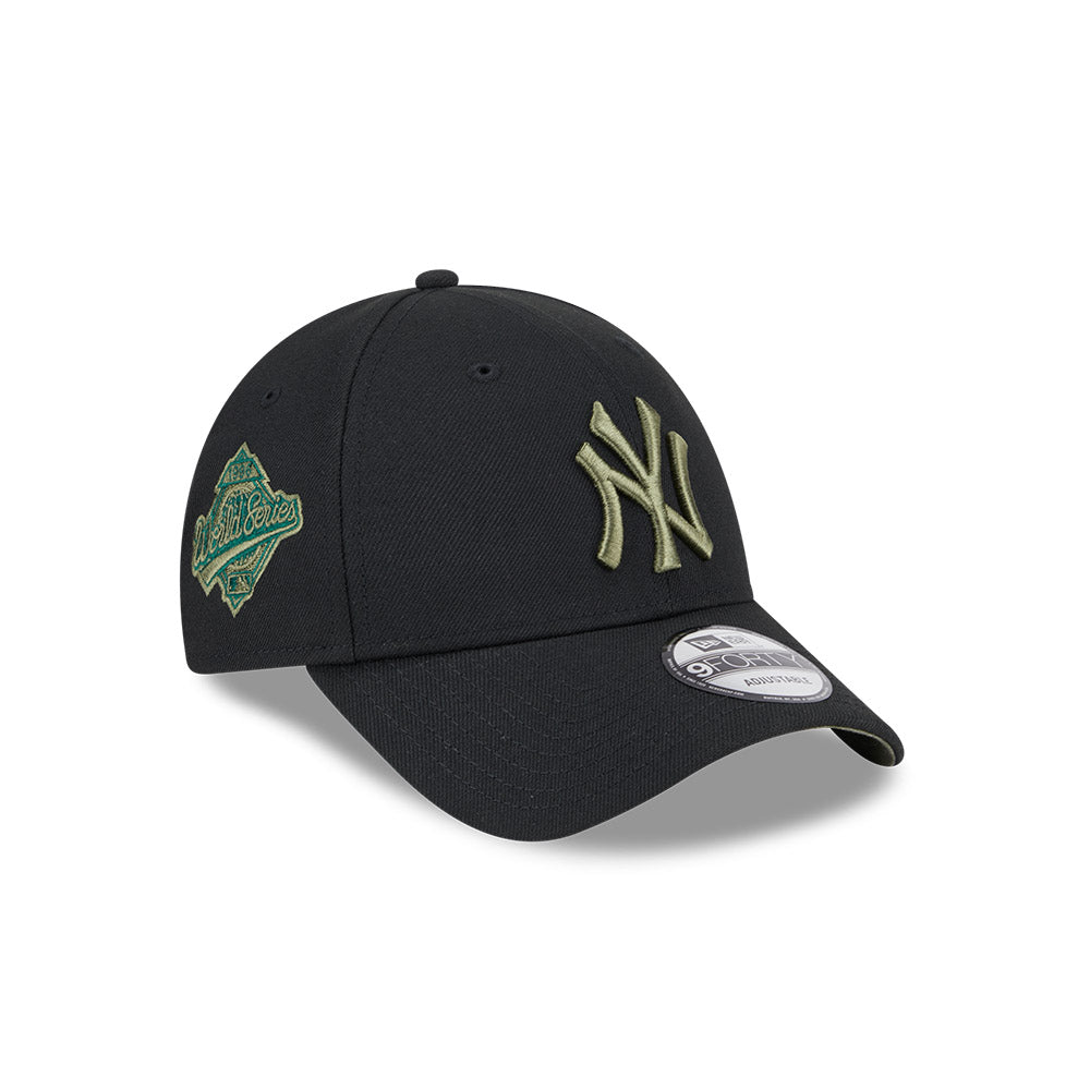 New Era 9Forty Strapback MLB Seasonal New York Yankees Black Olive