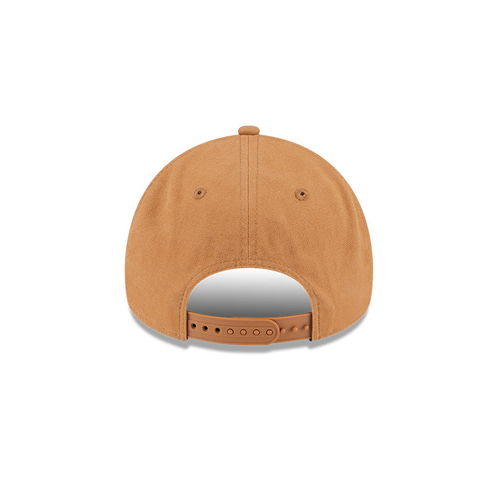 New Era 9Forty A-Frame MLB Washed Canvas Bronze New York Yankees