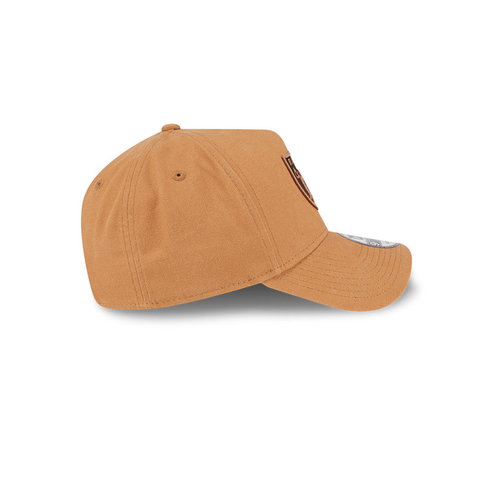 New Era 9Forty A-Frame NFL Washed Canvas Bronze Las Vegas Raiders