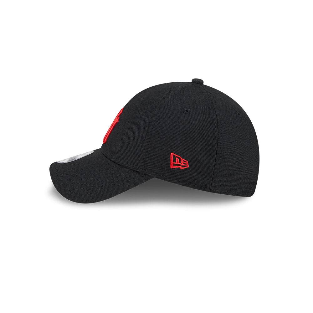 New Era 9Forty Strapback MLB Seasonal New York Yankees Black Scarlet