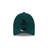 New Era 9Forty Strapback MLB Repreve Black Embroidery Los Angeles Dodgers Dark Green