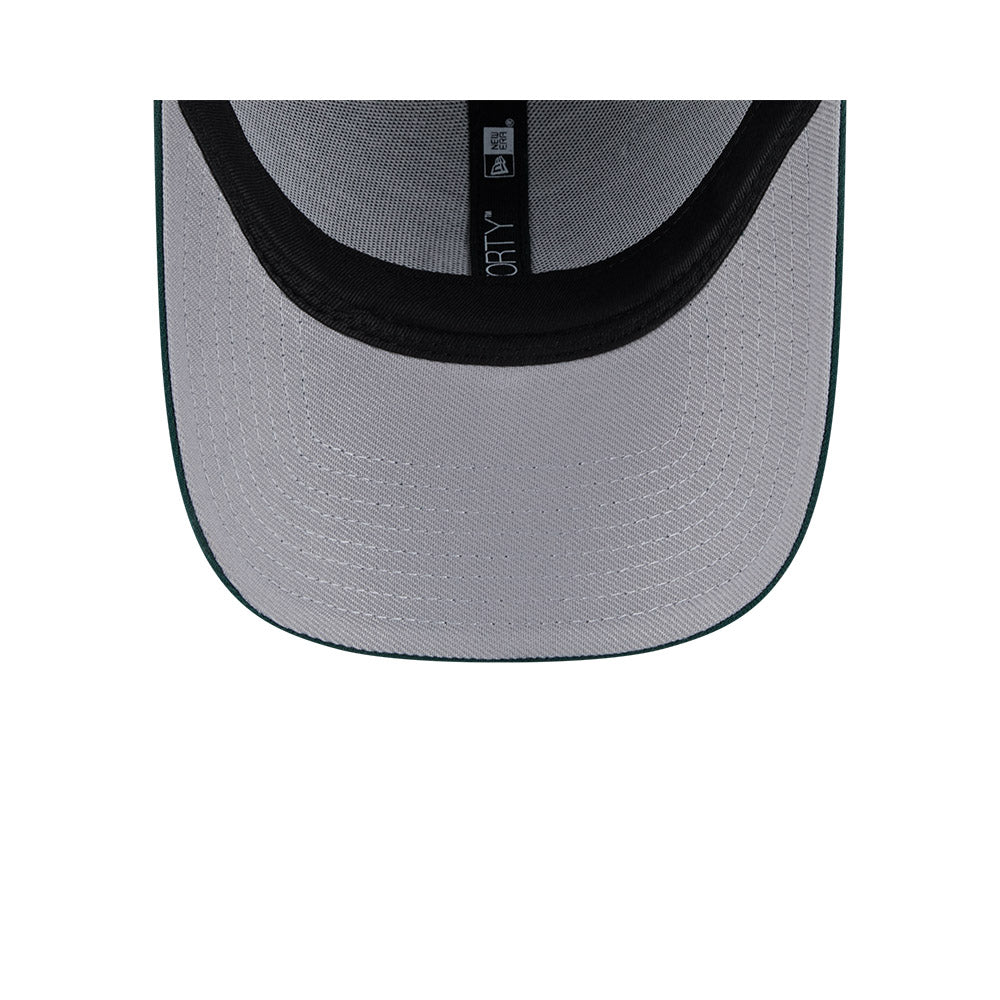 New Era 9Forty Strapback MLB Repreve Black Embroidery Los Angeles Dodgers Dark Green