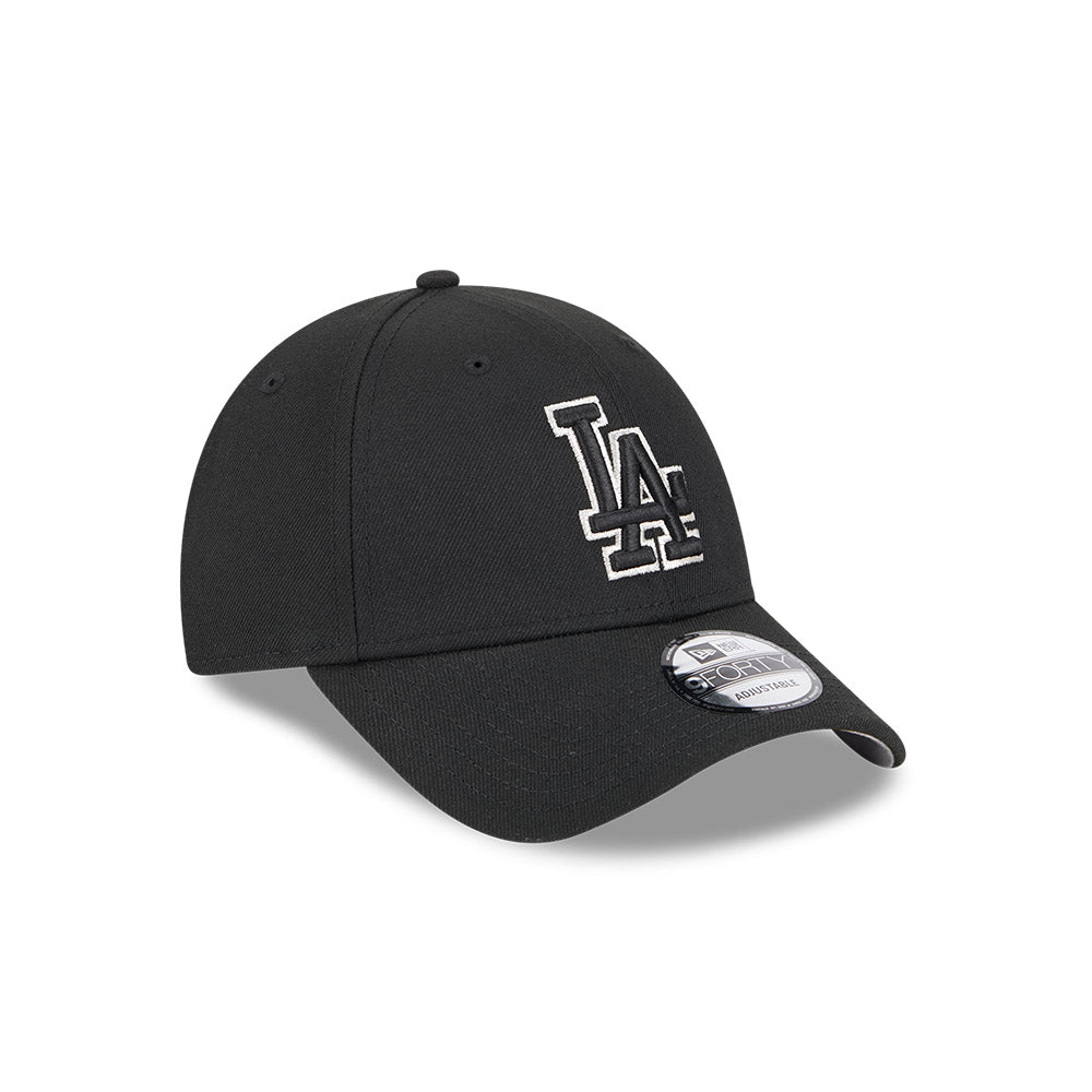 New Era 9Forty Snapback MLB Black Metallic Los Angeles Dodgers