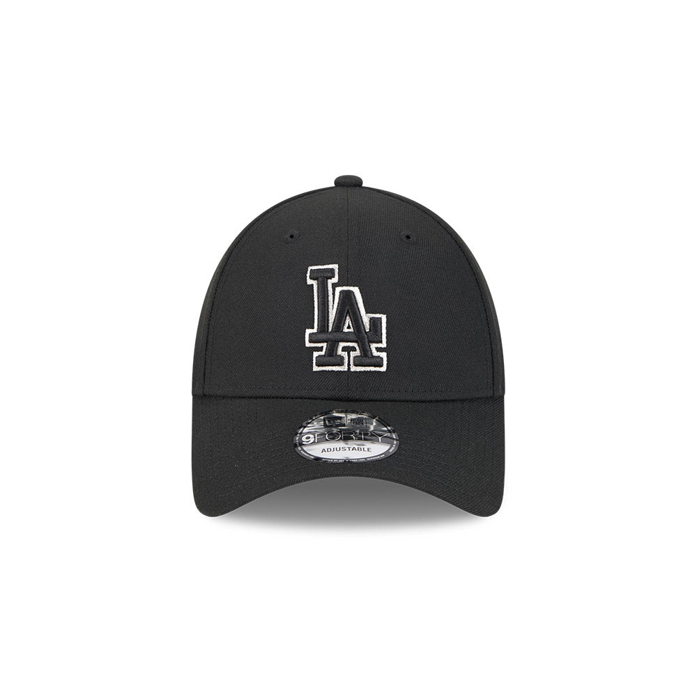 New Era 9Forty Snapback MLB Black Metallic Los Angeles Dodgers