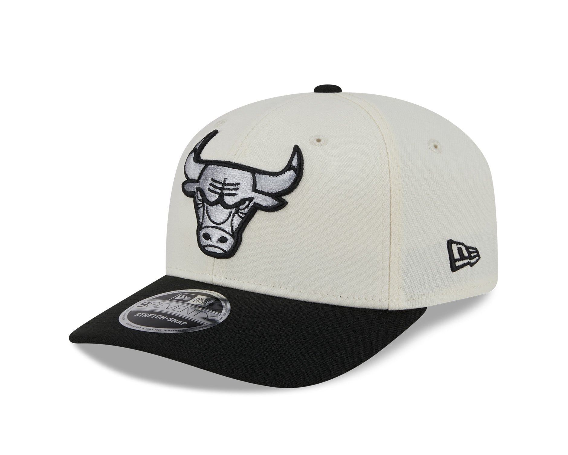 New Era 9Seventy NBA 2 Tone Chrome Chicago Bulls Chrome White/Black