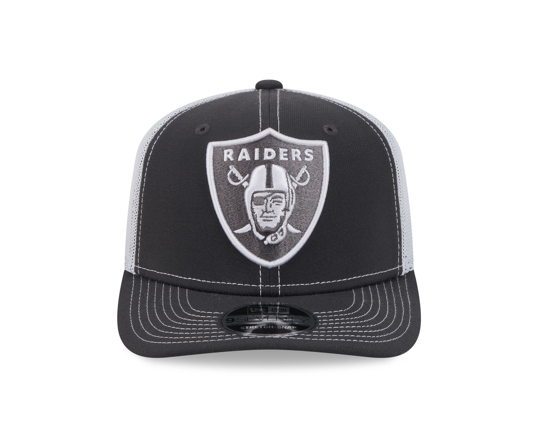 New Era 9Seventy NFL Contrast Trucker Las Vegas Raiders Graphite/White