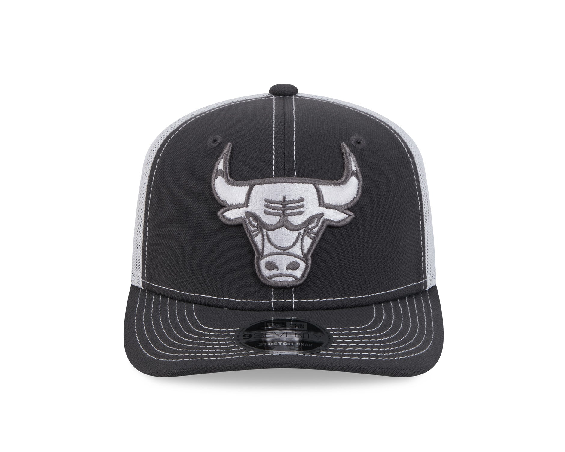 New Era 9Seventy NBA Contrast Trucker Chicago Bulls Graphite/White